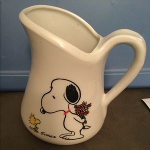 Snoopy peanuts vintage creamer
